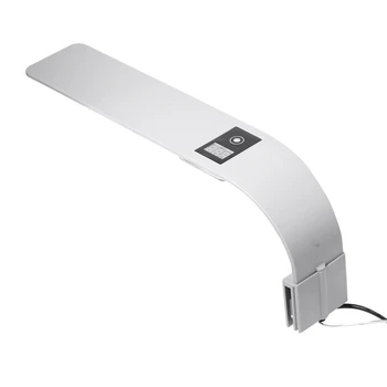 Akvaariumi LED Light LED Veekindel Kala Tank Clip Lamp Teenetemärgi Valgustus Temperatuur Ekraan EU Pistik