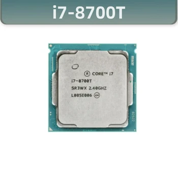 Core i7 8700T 2.4 GHz Kuus-Core Kaksteist-Lõng CPU Protsessor 12M 35W LGA 1151