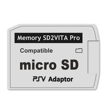 SD2Vita 5.0 Mälukaardi Adapter, PS Vita PSVSD Mikro-SD-Adapter PSV 1000/2000 PSTV FW 3.60 HENkaku Enso Süsteem
