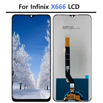 Testitud Must 6.58 Tolli Infinix Kuum 20 5G X666 LCD X666B Ekraan Puutetundlik Digitizer Paneel Assamblee Varuosad