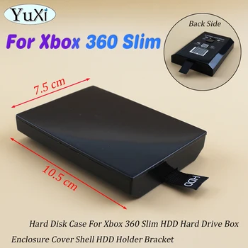 1 Tk Sisemise Kõvaketta Puhul Xbox 360 Slim HDD Kõvaketta Karp Puuri Katta Eluaseme Shell Omanik Sulg