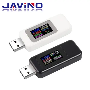 10 1 KS USB-Tester Praeguse 4-30V Pinge Meetri Ajastus Ammeter Digitaalse Monitori Cut-off, Power Indikaator Pank Laadija