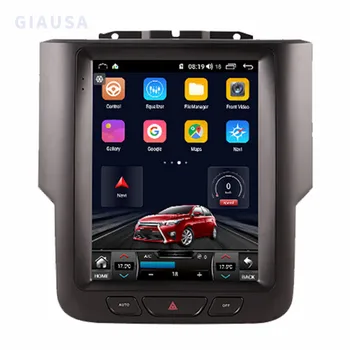 10.25-tolline Android autoraadio Jaoks Dodge RAM 1500 128G Vertikaalne Ekraan, GPS Navigatsioon 2013-2018 Auto Stereo Vastuvõtja, DVD Multimeedia