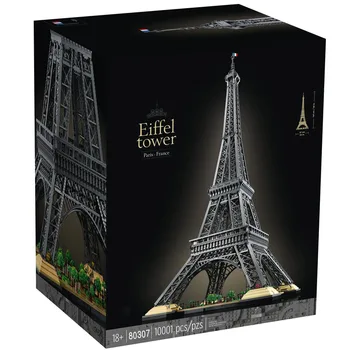 10001 TK Suur Eiffeli Torn, Hoone Plokid, Tellised Lapsed Sünnipäev, Jõulud Kingitused Mänguasi Ühilduv 10307 10181 17002 LAOS