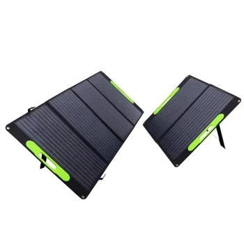 120W 60W 100W ETFE Kokkupandav päikesepaneel Portable folding Päikese Laadija Dual Väljund (USB Port + DC Output) 5V 12V