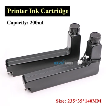200ML tindikassett Eco Solvent Printeriga UV-Kastiga Masin Väike L-Tüüpi Tint All Tank UV Tint Pudel