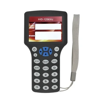 2023 10Frequency Pääsme Kirjanik 125Khz T5577 NFC Smart Chip-Kaardi Lugeja, 13.56 Mhz Võti Paljundusaparaat IC ID Märk Kloon Koopiamasin CUID UID