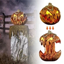 2023 Uut Vaimu Halloween Gourdo Animatronic,Halloween Tõus ja Langus Muudab Hirmuäratav Heli Kõrvitsa Peaga,Halloween Decor