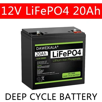 20ah 12V Lifepo4 Aku Lithium Eisen Phosphat 12V Lifepo4 wiederauf ladbare Batterie für Kinder Rull Boot Mootor steuerfrei