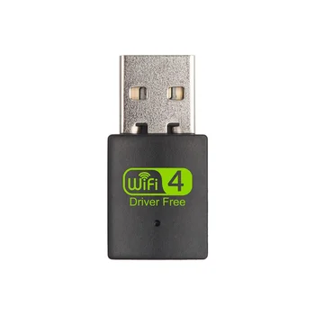 300Mbps Wifi Adapter Tasuta Juht Traadita Vastuvõtja Võrgu Kaart Juhtmeta USB WiFi Saatja Mini Signaali Vastuvõtja