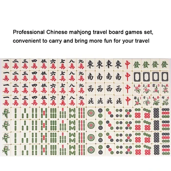 30mm Kaasaskantav Väike-Suurus Mahjong Professionaalne Hiina Mahjong Reisi lauamängude Komplekt Traditsioonilised Mängud Komplekt Sise-Meelelahutust