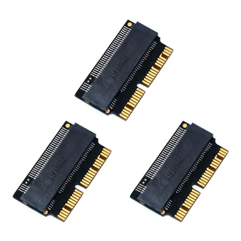 3X M. 2 NGFF AHCI Nvme SSD Konverteri Adapter 12+16Pin Aastateks 2013-2017 M. 2 NVME SSD Teisendada Adapter