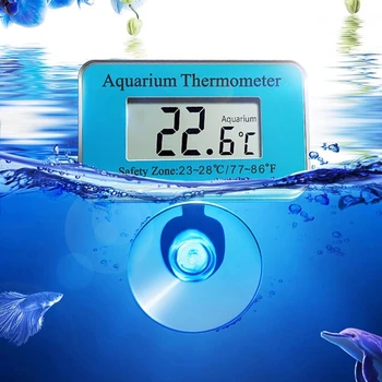 -50~+70 Veekindel LCD Digitaalne Kala Tank Aquarium Termomeeter Sukeldatavad Vee Temperatuuri Mõõtja Temperatuuri Kontroll