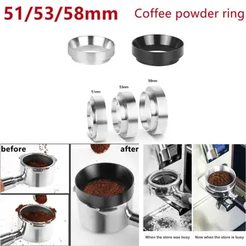 51/53/58mm Espresso Kohvi Doseerimine Ringi - Portafilters Kohvi Filter Asendamine Ringi Espresso 2 Tassi 1 Tass Korvi Nõela