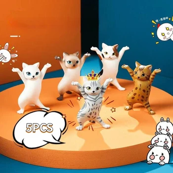 5TK Naljakas Kass Pliiatsi Omanik Mänguasi Võluv Kass Ladustamine Sätestatud, Lummav Kass Pliiatsi Omanik Kõrvaklappide Hoidik Kodu Kaunistamiseks