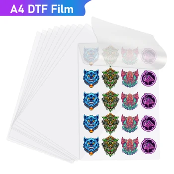 A4 DTF Film DTF PET soojusülekande Paber PreTreat Lehed DYI Otse T-Särgid, Kotid, Tekstiil-t-särk trükkimine masin film