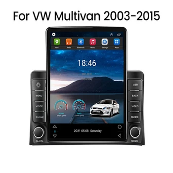 Android Auto Auto Raadio-Multimeedia-Video-Player VW Volkswagen Multivan T5 2003 - 2015 Tesla Stiilis Navigatsiooni GPS 2din Audio