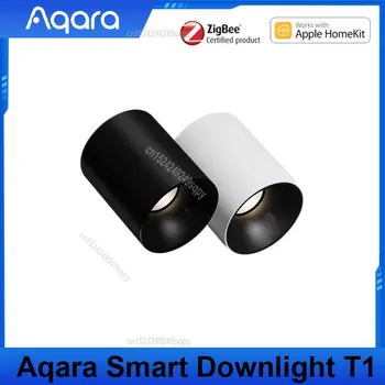 Aqara Smart Allvalgusti T1 Zigbee Pinnale paigaldatud Dimm Ring Valgus-6W Valgusvihu Nurk 24°36° Aqara App Homekit