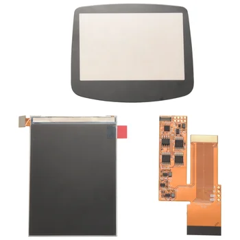 Asendamine IPS LCD Ekraan, millel Lint Kaabli Ekraani Kate Remont Täis Komplekt GameBoy Advance SOCIALI Mängukonsool