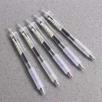 Asjade Õpilased Kirjatarvete Retractabl Neutraalne Pen Set Pastapliiats 0,5 mm Kirjalikult Geeli Pliiats Äri Allkiri Pliiatsi