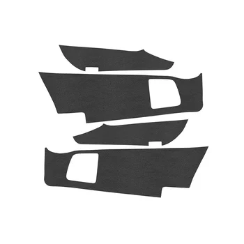 Auto Litši Nahk Ukse Protector Pad Ukse Plank Anti-Kick Pad Anti-Määrdunud Pad Matt Kate Toyota Alphard