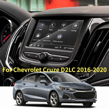 Auto Tarvikud GPS Navigatsiooni Ekraanil Kile Ekraani Kile Karastatud Klaasist ekraan kaitsja Jaoks Chevrolet Cruze D2LC 2016-2020