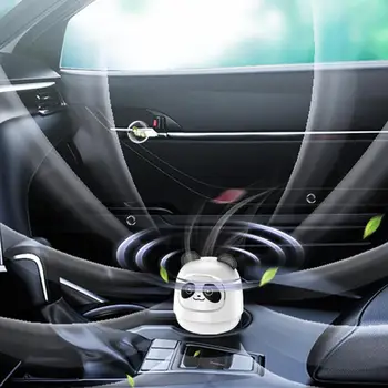 Auto Õhuvärskendajad Cute Cartoon Panda Outlet Lõhnaaine Auto Difuusor, Kauakestev Parfüümi Palsam Auto Interjööri Aksessuaarid