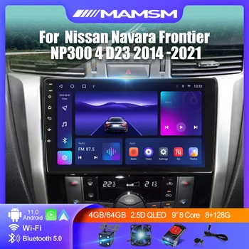 Autoraadio Multimeedia Video Mängija, Navigatsioon Auto Stereo Nissan Navara Piiril NP300 4 D23 2014-2021 Android 12 Carplay 2Din
