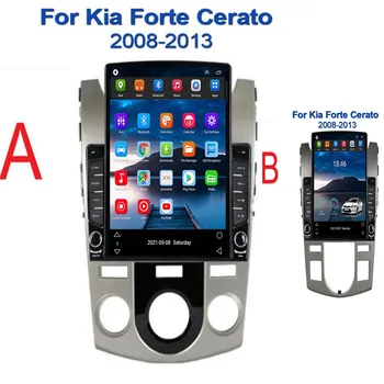 Autoraadio Tesla Vertikaalne Ekraani KIA Forte Cerato 2008-2012 GPS Navigation Stereo Multimeedia Video Mängija, Bluetooth Autoradio