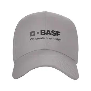 BASF logo Print Graphic Vabaaja Denim ühise põllumajanduspoliitika Kootud müts Baseball cap
