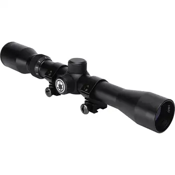 Barska AC13087 Plinker-22 Riflescope 3-9x32 30/30 Reticle koos Rõngad, Must