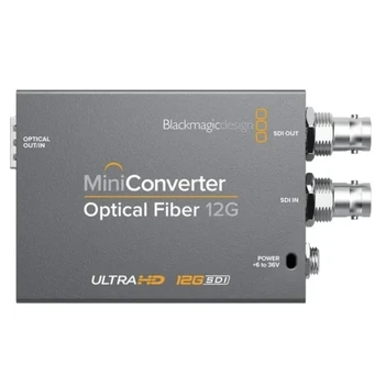 Blackmagic Design BDM Mini Muundur, Optiline Kiudaineid 12G Toetada Varjatud SDI ja HDMI Audio Converter