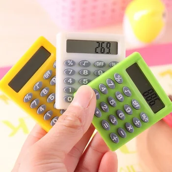 Boutique Kirjatarvete Väike Ruut Kalkulaator Isikupärastatud Mini Candy Värvi Kooli ja Kontori Elektroonika Loominguline Kalkulaator