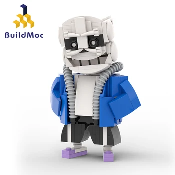 BuildMoc Undertale Skelett Sans-Vennad, Ehitusplokid Flowey Ja Purjus Kakuke Tellis Mängu Mänguasja Laste Sünnipäev, Jõulud Kingitused
