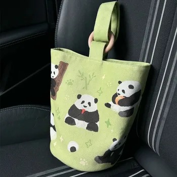 Cottomix Panda Mini Rahakott Daamid Armas Kott Väike Käekott Minema Komplekt Võistluse Viib Kott Telefoni Huulepulk Touch-Up Kit Võti Juhul