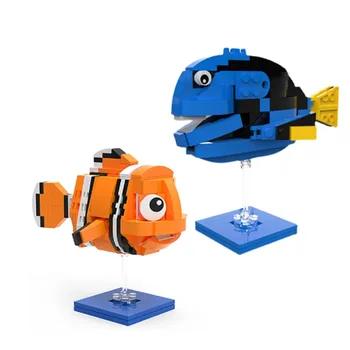 Disney Kalapoeg Nemo Ehitusplokid Koomiks Anime Clownfish Dory Näitajad Mudel Tellised, Lapsed Kingitusi