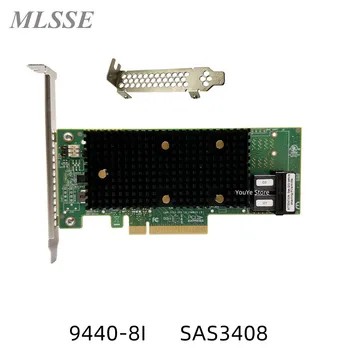 Eest Broadcom MegaRAID 9440-8I RAID 0/1/10/5 SAS/SATA/NVMe PCIe 3.1 x8 12Gbps RAID Kaardi LSI SAS3408 Kiire Laev