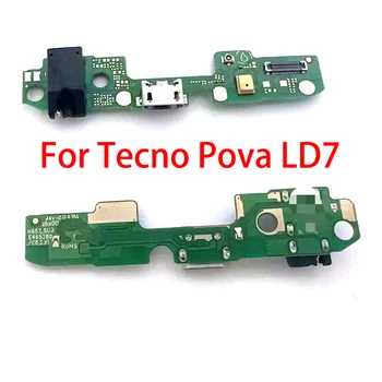 Eest Tecno Pova LD7 Laadimine USB Port, Doki Ühenduspesa Juhatuse Flex Kaabel