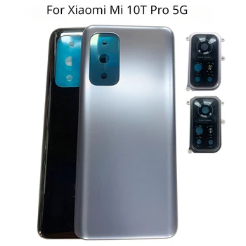 Eest Xiaomi Mi 10T Pro 5G tagakaane Kaamera Objektiiv koos Logo Parandus Osad