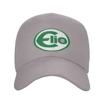 Elio Motors Logo Mood kvaliteedi Denim ühise põllumajanduspoliitika Kootud müts Baseball cap
