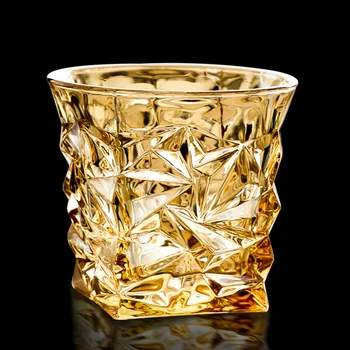 Euroopa-Stiilis Leibkonna Veini Klaas Suur Kristall Klaasi Viski Cup Kullatud Destilleeritud Jook, Brändi, Õlu, Tee Tassi