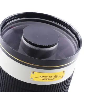 F6.3 Telefoto Peegel Objektiiv Käsitsi teravustamise Objektiivi jaoks Slr Kaamerad