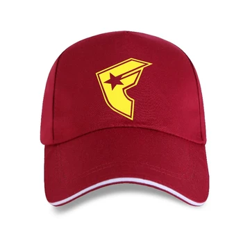 Famous Stars ja Rihmad BOH Klassikaline Kollane Logo Mehed Punane T-shirtShort Baseball cap