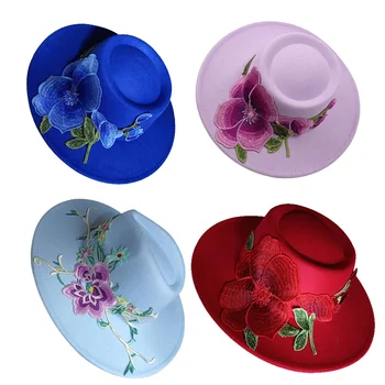 Fedora Müts 3D Tikitud Lill Meeste ja Naiste Jazz Müts 2023 Uus Fedora Müts Uus Toode, Release Sombrero Müts