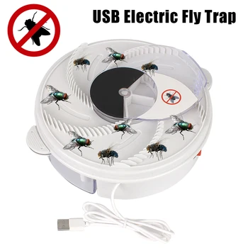 Fly Trap Elektrilised Kahjurite Tapja Siseruumides Väljas Putukate, Kahjurite Püüdja USB-Pest Reject Kontrolli Repeller Automaatne Kärbsenäpp