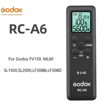 Godox RC-A6 puldiga 2.4 GHz Traadita Godox SL150II SL200II SL150IIBi SL200IIBi SZ200BI FV150 FV200 UL60 ML60 LF308D