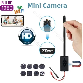 HD 1080P WiFi IP Mini Kaamera, videosalvesti reaalajas Home security Micro Videokaamera DIY Moodul liikumistuvastus Espia Peidetud TF