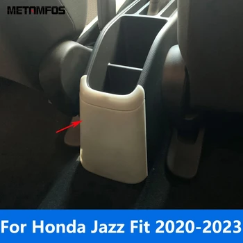 Honda Fit Jazz 2020-2022 2023 Süsinikkiust Center Console Ladustamise Kasti Kappi Konteineri Kaas Sisekujundus Tarvikud Car Styling