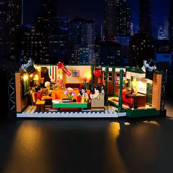 Hprosper LED Light Lego Friends Kesk Siinkohal 21319 Disain ja paigutus ühildub Mudel (Ei ole Building Block Kit）)