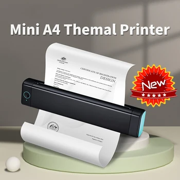Hulgi M08F Kaasaskantav Thermal Printer Toetab A4 Termilise Paber PJ-722 PJ-763 Traadita Bluetooth-Termilise Kompaktne Printer, Uus